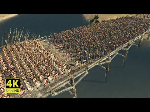 300 SPARTANS vs 12800 BEST EGYPTIAN UNITS - ROME 2 Total War (4K Gameplay)