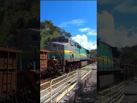 Trem de Minério da Vale Passando Por Antônio Dias/MG #train