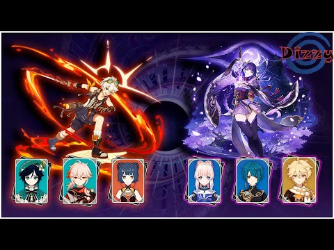 🔥MONO PYRO🔥&☘️DENDRO COMP☘️SPIRAL ABYSS 3.2🧿FLOOR 12⭐- GENSHIN IMPACT