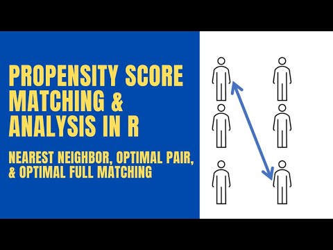 Propensity Score Analysis in R with Nearest Neighbor, Optimal Pair, and Optimal Full Matching