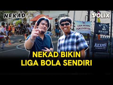 Bikin Kompetisi Bola Liga Akamsi Modal Patungan Rame-Rame | #NEKAD