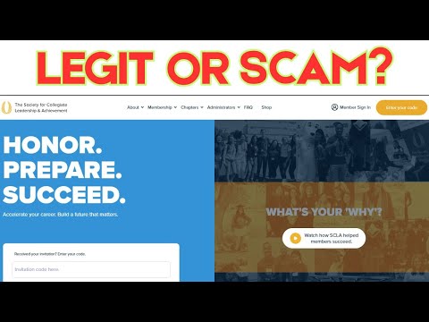 SCLA Honor Society Reviews - Is SCLA Legit or Scam?
