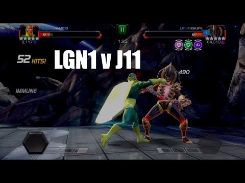 LGN-1 v J11 - SEASON 2 - Tier 1 Alliance Wars No 11