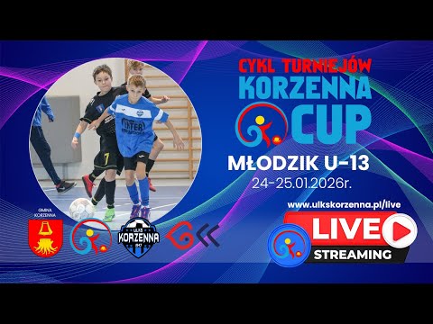 Korzenna Cup Młodzik U-13 - DZIEŃ 2 -  LIVE