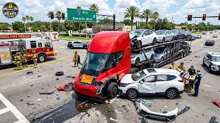 Instant Karma On US Highways! | Moments Filmed Seconds Before Disaster #32