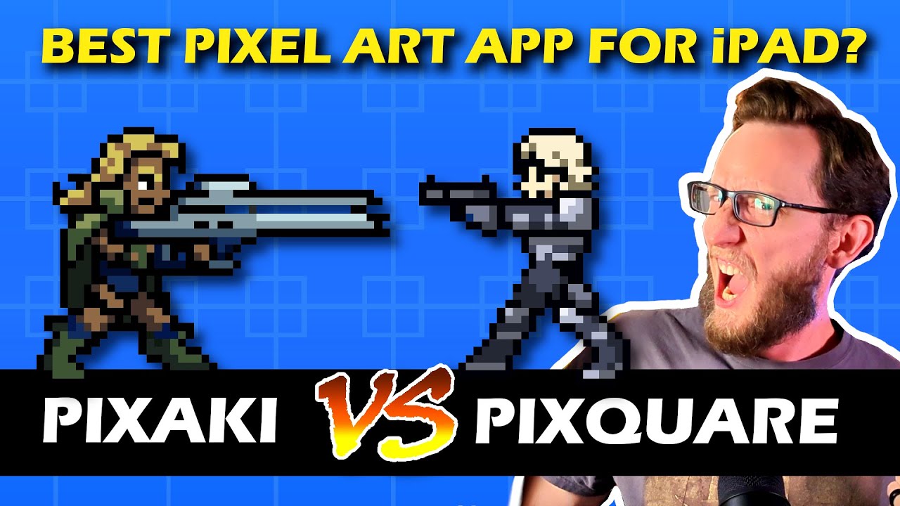 Pixaki vs Pixquare: Best iPad Pixel Art App?