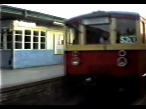 Berliner S-Bahn - 1989 Oktober - S2 von Pav nach Lrd