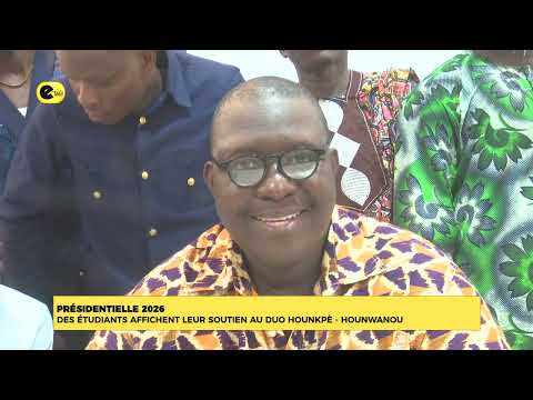 Présidentielle 2026 : des étudiants affichent leur soutien au duo HOUKPÉ - HOUNWANOU