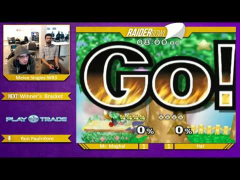 Raider Bowl VI Melee Singles - Mr. Mohgal (Fox) vs Hat (Sheik) - Winner's Semis