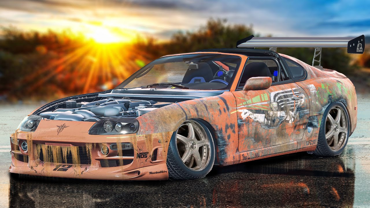 ENCONTREI O VERDADEIRO SUPRA DO BRIAN ABANDONADO NO NEED FOR SPEED HEAT! (Restaurando Clássicos)