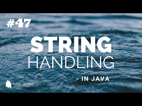 String Handling In Java 47 String Reference Variable Is Modifiable