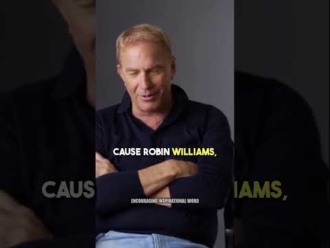 Kevin Costner funny Robin Williams story #shorts @GQVideos