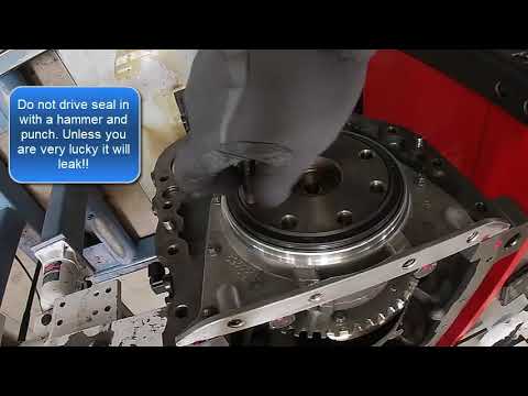 Cummins rear seal installation ISB ISC N14 855