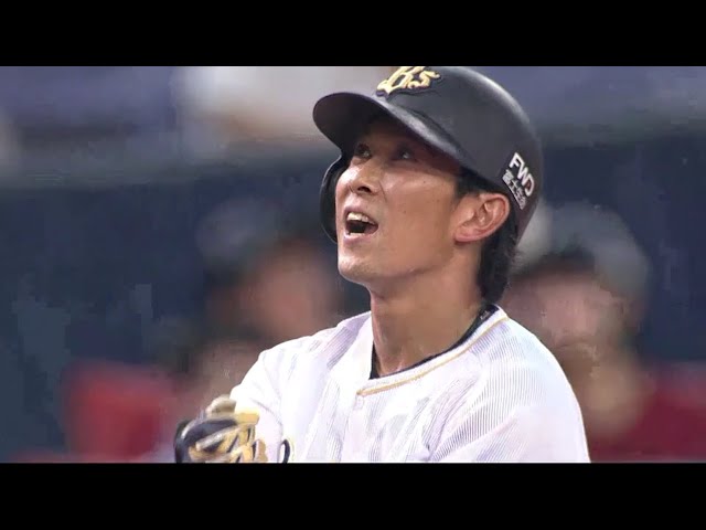 【6回裏】バファローズ・西野 逆転の2点タイムリー3ベースヒット!! 2018/7/31 Bs-E