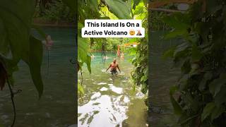 This Island Is On a Active Volcano 🤯🌋