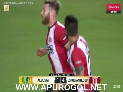 resumen Aldosivi vs Estudiantes de La Plata (1-4) Primera División 2017