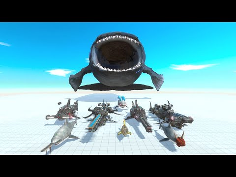 Mutant Sharks and Bloop VS Kong