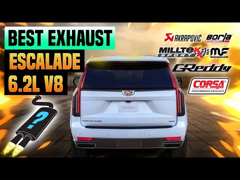 Cadillac Escalade Exhaust Sound 6.2L V8 🔥 Straight Pipe,Acceleration,Borla,Corsa,Review,Upgrade+