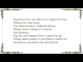 Kenny Wayne Shepherd - Anywhere the Wind Blows Lyrics