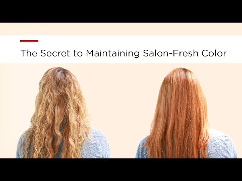Keeping Your Hair Color Fresh