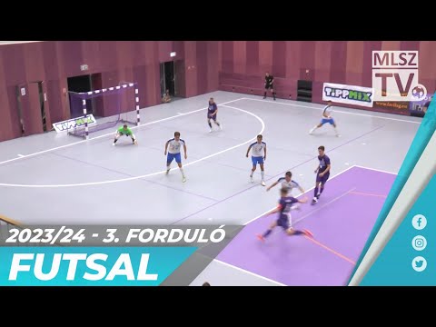 Újpest FC-220VOLT – Magyar Futsal Akadémia | 9-2| Férfi Futsal NB I |3. forduló | MLSZTV