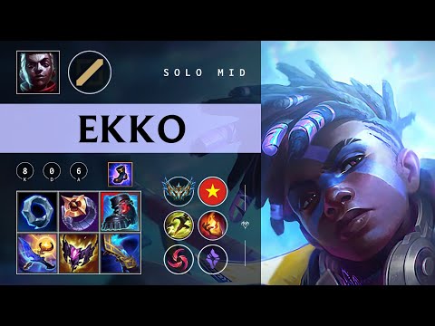 Ekko Mid vs Syndra - VN Challenger Patch 26.02