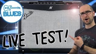 Video thumbnail for Fender Mustang IV V2 Live Gig Play Test & Review by intheblues