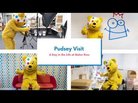 Pudsey Visits Baker Ross | Children in Need