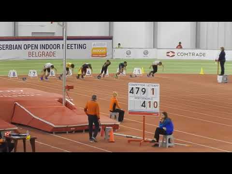 Državno prvenstvo Srbije u dvorani 2018 višeboj pioniri 60m Nikola