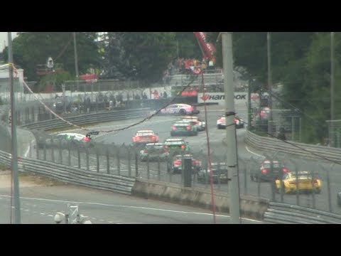 DTM 2017 Norisring Gary Paffett crash