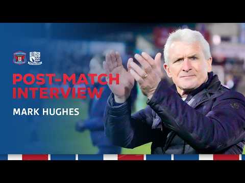 Mark Hughes assesses the draw against Southend United