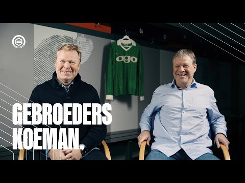 Special feeling with the Koeman brothers' shirt