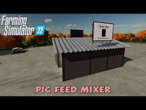 FS22  New Mod (console): Pig Feed Mixer | Mods in the spots # 239