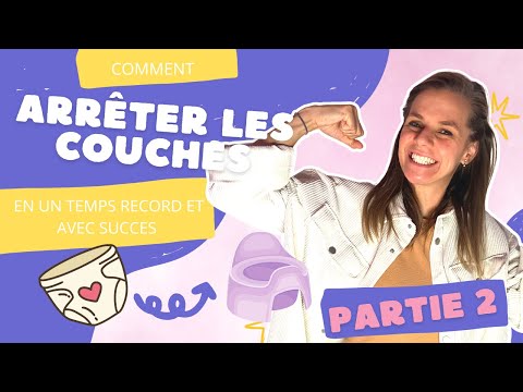 Comment arrêter les COUCHES en un temps RECORD et avec succès! (Partie 2/2) #pot #enfantpropre