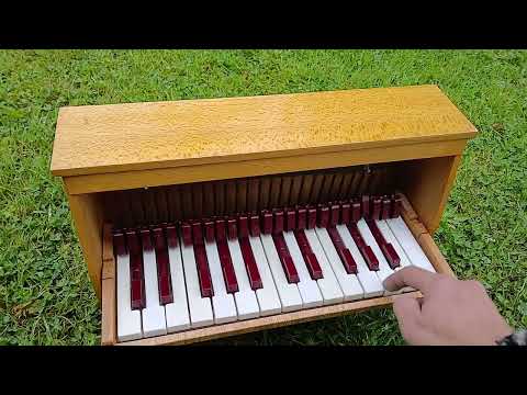 chromatic toy piano Michelsonne Paris 25 keys - very good condition image 4