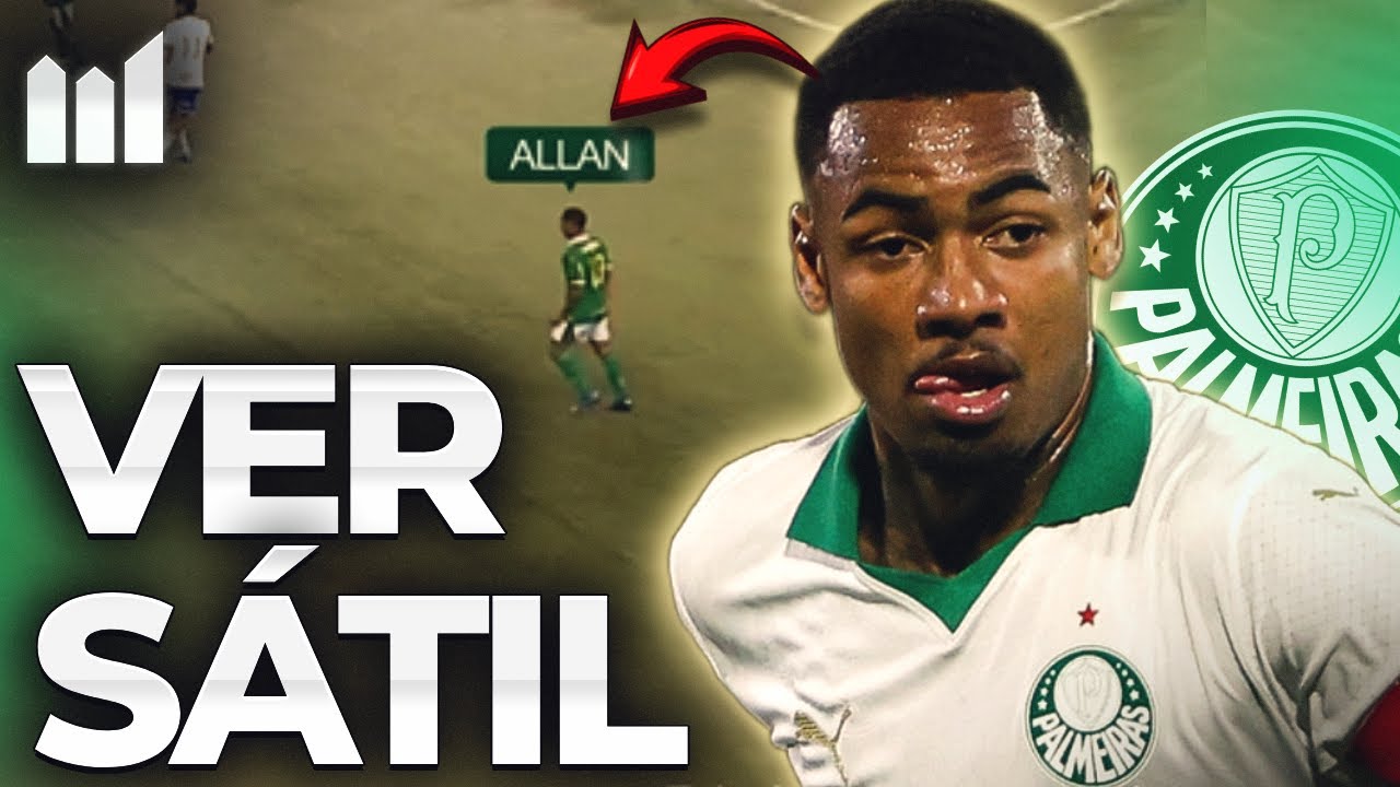 ALLAN: quem é e COMO JOGA a joia da base do Palmeiras