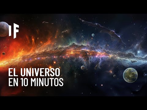 The incredible evolution of the universe in just 10 minutes