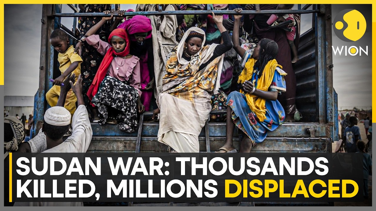 Sudan Civil War Triggers World’s Largest Displacement Crisis | Over 14 Million Forced to Flee | WION
