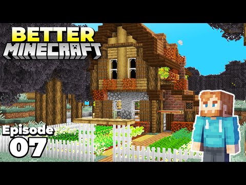 Better Minecraft : Ep 7 : Village Bakery! Minecraft Survival Let's Play