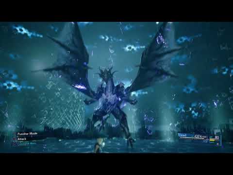 Megaflare - Bahamut summon sequence - Final Fantasy VII Remake
