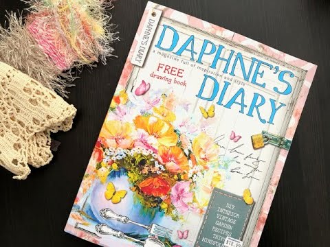 Daphne's Diary Flip Through Issue #3 - Music and paper sounds - 2019