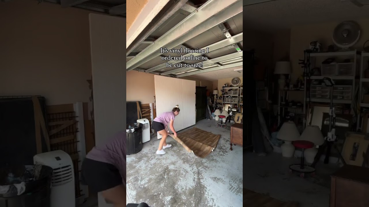 Renter Friendly Staging Wall & Flooring Setup for Furniture Flippers!