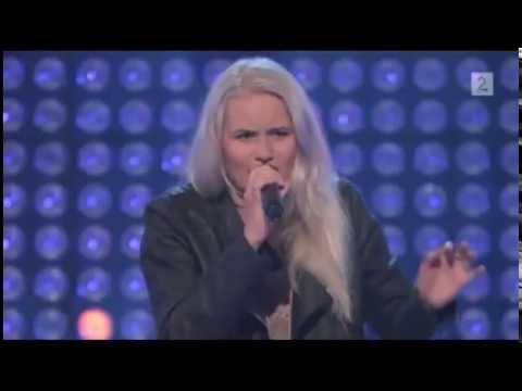 The Voice Norway 2013 - Malin Strandberg på blind audition.