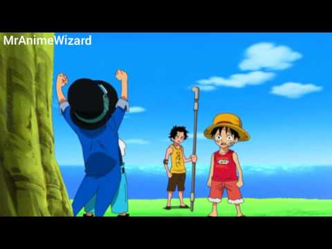 One Piece - Ruffy, Sabo, Ace Brüderschaft