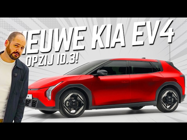 Opzij Volkswagen ID.3! | Kia EV4 2025 Preview