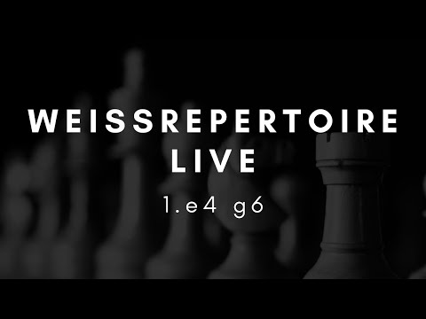 Weißrepertoire angewandt: Black Sniper (1. e4 g6) - Kommentierte Schnellschachpartie - PRAXIS!