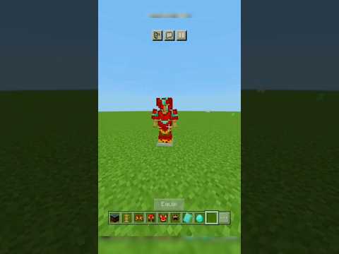 EPIC Iron Man Suit in Minecraft! 😱🔥 #shorts