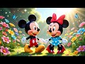 Garden Morning Magic ️ Mickey Minnie Mouse Beautiful Kids Cartoon Adventure