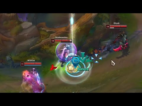 Trick2G coming in hot on Nasus aka "D Cane".