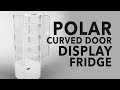 Video: Vitrina expositora refrigerada vertical puerta curva 235L. Polar CB509